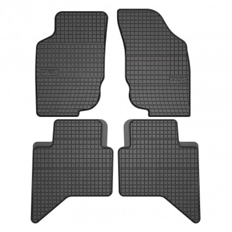 Vloermatten Toyota Hilux dubbele cabine (2004 - 2012) rubber