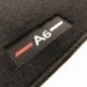 Audi A6 C6 Restyling Sedán (2008 - 2011) tailored logo car mats