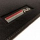 Audi A6 C5 Sedán (1997 - 2002) Velour logo car mats