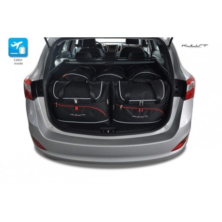 Tailored suitcase kit for Hyundai i30r touring (2012 - 2017)