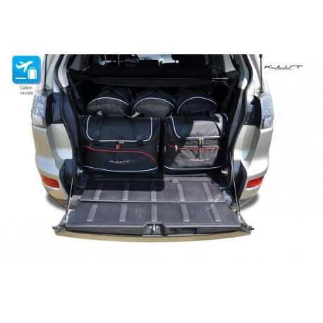 Kit uitgerust bagage voor Mitsubishi Outlander 5 zitplaatsen (2007 - 2012)