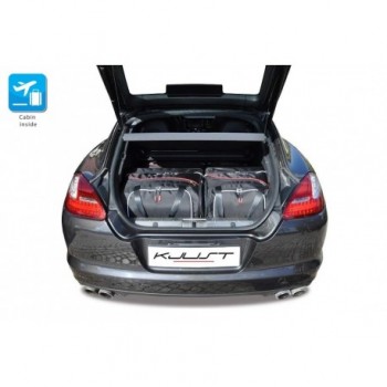 Tailored suitcase kit for Porsche Panamera 970 (2009 - 2013)