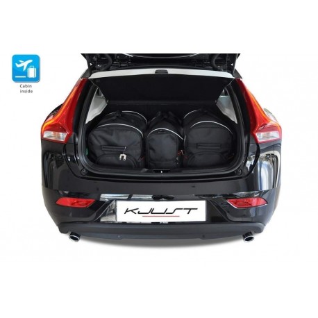 Kit uitgerust bagage voor de Volvo V40 (2012-heden)