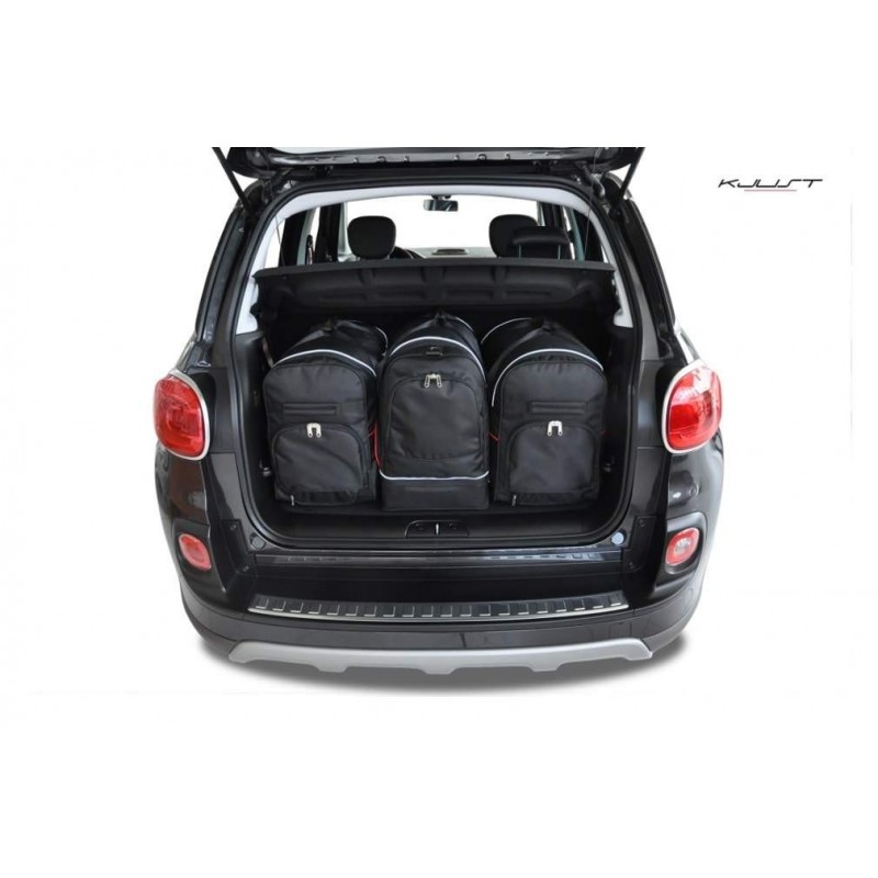 knijpen zelfstandig naamwoord Kennis maken Kit uitgerust bagage voor de Fiat 500 L (2012 - heden)