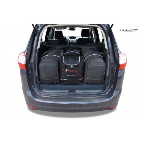 Kit uitgerust bagage voor Ford C-MAX Grand (2010 - 2015), 7 zitplaatsen