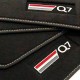 Audi Q7 4L (2006 - 2015) Velour logo car mats