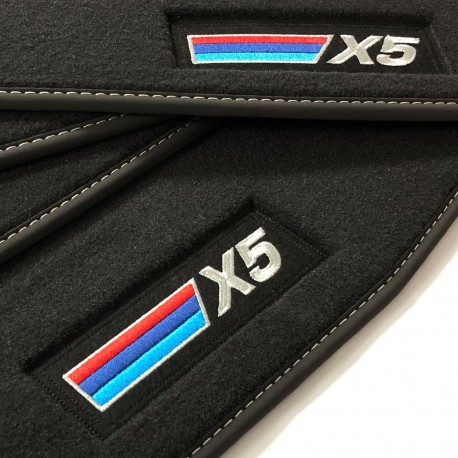 Vloermatten voor BMW X5 G05 (2019-heden) Velours M-Competitie