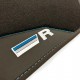 Volkswagen Bora R-Line Blue leather car mats