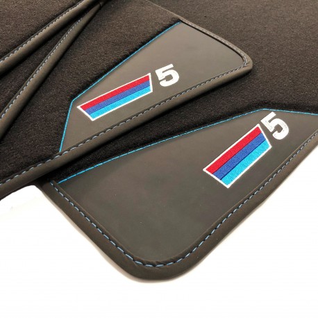 BMW 5 Series F10 Restyling Sedan (2013 - 2017) leather car mats