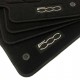 Floor mats, Fiat 500 C (2009 - 2014) with logo