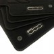 Floor mats, Fiat 500 C (2009 - 2014) with logo