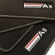 Floor mats, Velour with logo for Audi A3 8 Sedan (2020-present)