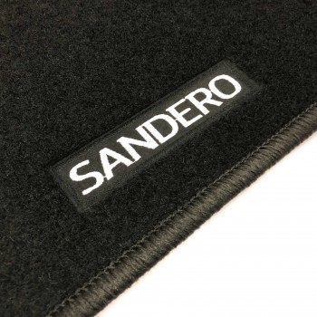 Vloermatten Velours met logo voor Dacia Sandero (2021-heden)