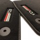 Floor mats, Velour with logo for Audi Q3 Sportback (2020-present)