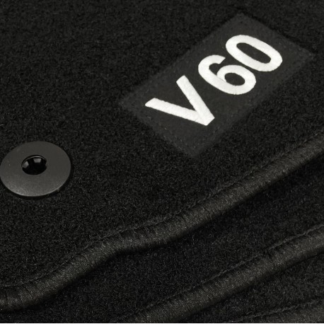 Floor mats with logo for Volvo V60 (2018-present)