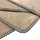 Audi RS4 B8 (2012 - 2015) beige car mats