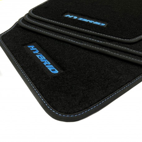 Floor mats Audi A3 8 Sportback MHEV Mild Hybrid (2020-present) logo Hybrid