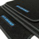 Floor mats Audi 80 B4 in the Family (1972 - 1996) logo Hybrid