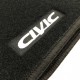 Honda Civic (2017 - current) tailored logo car mats