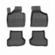 Floor mats, Premium type-bucket of rubber for Audi A3 Sportback 8P hatchback , 5 doors (2003 - 2013)