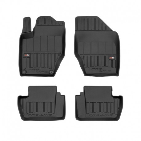 Floor mats, Premium type-bucket of rubber for DS4 hatchback (2011 - 2015)