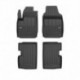 Floor mats, Premium type-bucket of rubber for Fiat 500 hatchback (2007 - )