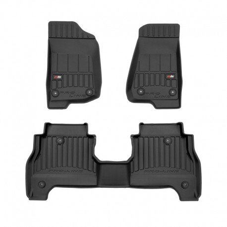 Mats 3D Premium rubber type tray for Jeep Gladiator pickup (2019 - )