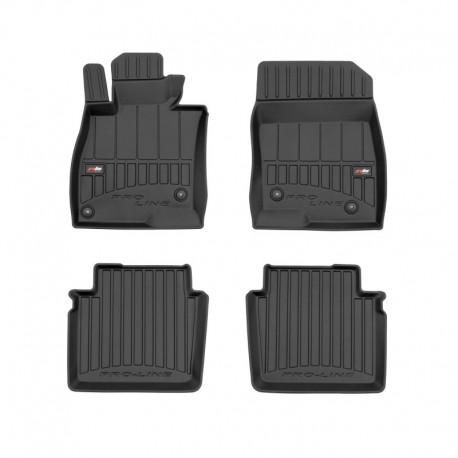 Floor mats, Premium type-bucket of rubber for Mazda 6 III sedan (2012 - 2018)