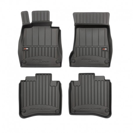 Floor mats type bucket of Premium rubber for Mercedes-Benz S-Class W222 sedan (2013 - 2020)