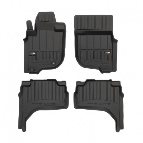 Mats 3D made of Premium rubber for Mitsubishi L200 VI pickup (2019 - )