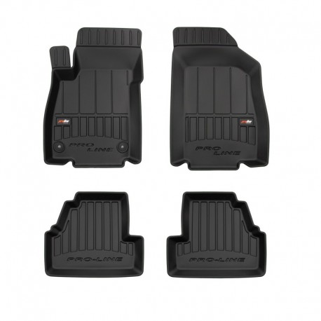 Floor mats type bucket of Premium rubber for Opel Mokka To crossover (2012 - 2019)