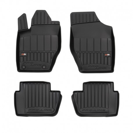 Floor mats, Premium type-bucket of rubber for Peugeot 307 combi (2001 - 2008)