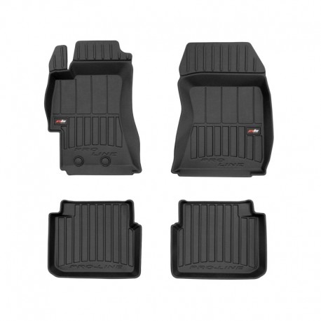 Floor mats type bucket of Premium rubber for Subaru Impreza III (2007 - 2011)