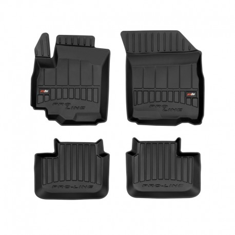 Floor mats, Premium type-bucket of rubber for Suzuki Swift IV hatchback (2004 - 2010)