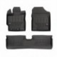 Floor mats, Premium type-bucket of rubber for Toyota Yaris III hatchback (2011 - 2019)