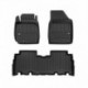 Floor mats type bucket of Premium rubber for Toyota Yaris Verso minivan (1999 - 2005)