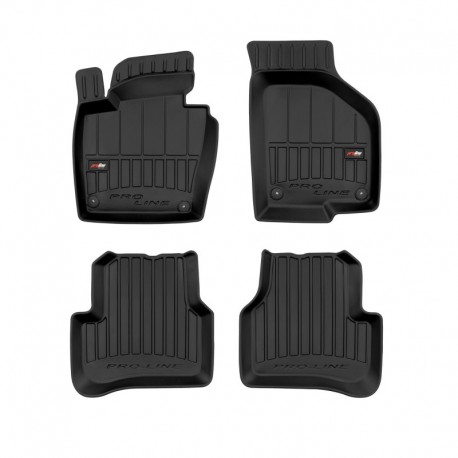 Floor mats, Premium type-bucket of rubber for Volkswagen CC fastback (2012 - 2018)