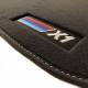 Vloermatten Velours Logo voor BMW X1 U11 (2022-heden)