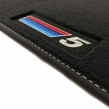 Velours Vloermatten met Logo voor BMW Serie 5 G60 Berlina (2024-)