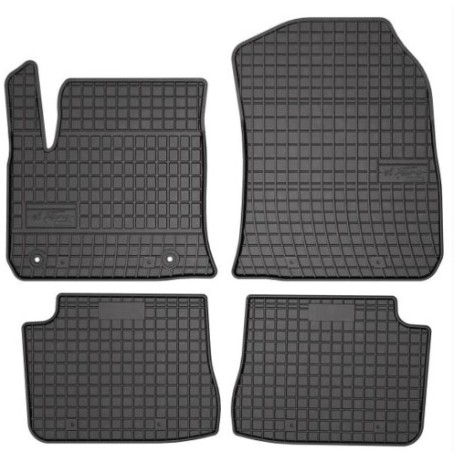 Rubber car mats for Citroen C4 electric e-C4 (2020-)