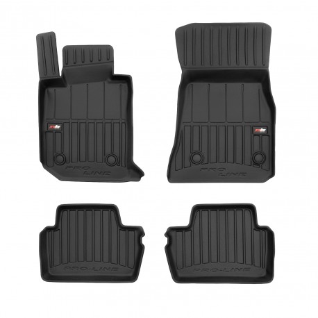 Rubber 3D floor mats for BMW 2-Series G42 Coupe (2021-) - ProLine®