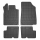 Dacia Logan 5 seats (2007 - 2013) rubber car mats