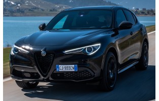 Alfa Romeo Stelvio beige car mats