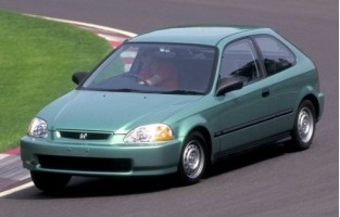 Vloermatten Honda Civic 3 of 5 deuren (1995 - 2001) Grijs