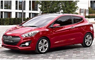 Vloer matten Hyundai i30 Coupe (2013 - heden) als Logo