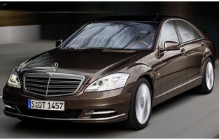 Vloermatten Mercedes S-Klasse W221 (2005 - 2013) Velours redline