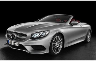 Vloermatten Mercedes S-Klasse A217 Cabriolet (2014 - heden) velours redline