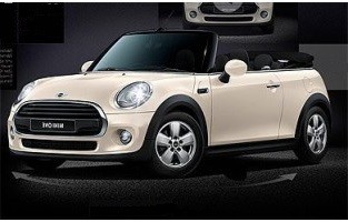 Matten Mini F57 Cabrio (2016 - heden) Velours logo Mini