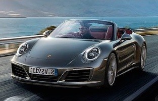 Porsche 911 991 Restyling Cabriolet (2016-2019) beige car mats