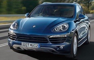 Vloermatten Porsche Cayenne 92A Restyling (2014 - 2018) Grijs